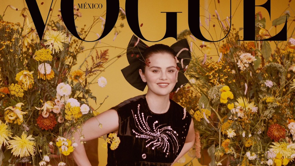 Vogue Mexico January 2024 : Selena Gomez by Michael Bailey-Gates