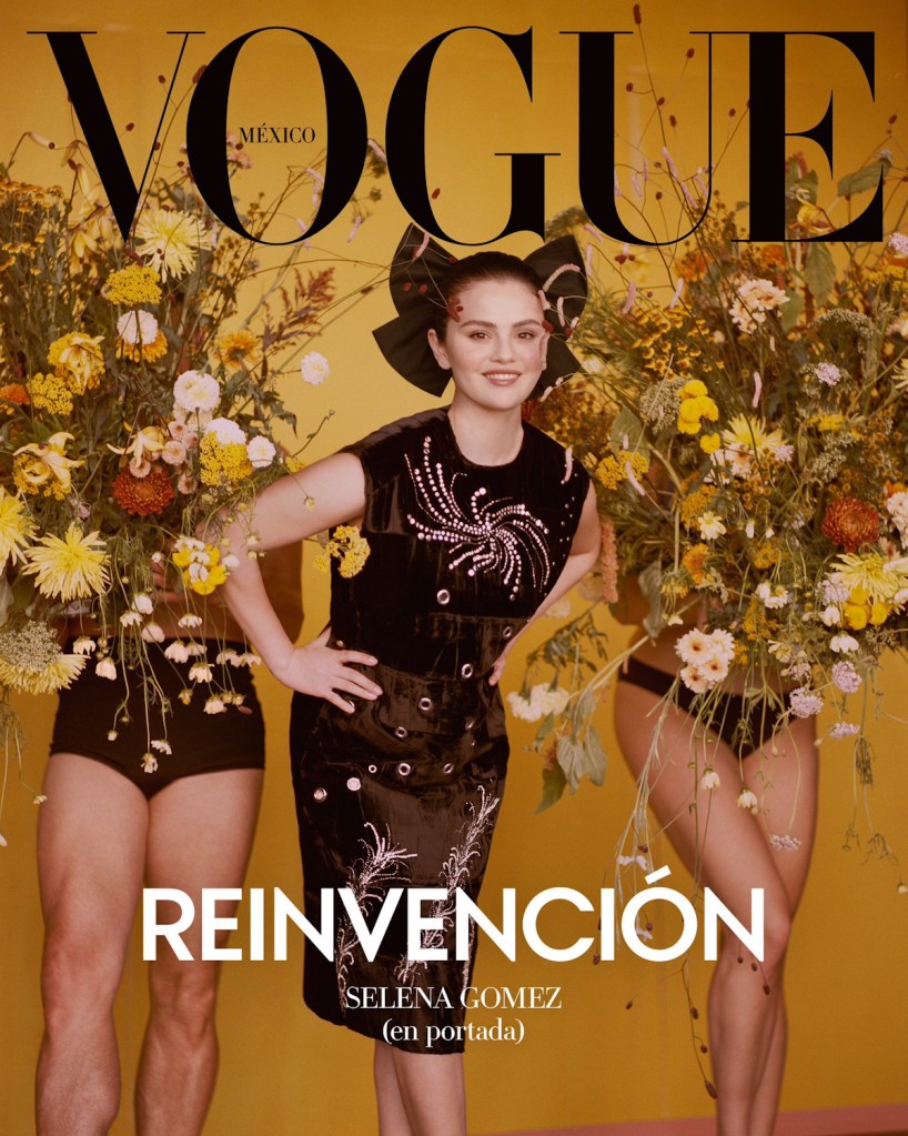 Vogue Mexico January 2024 : Selena Gomez by Michael Bailey-Gates 