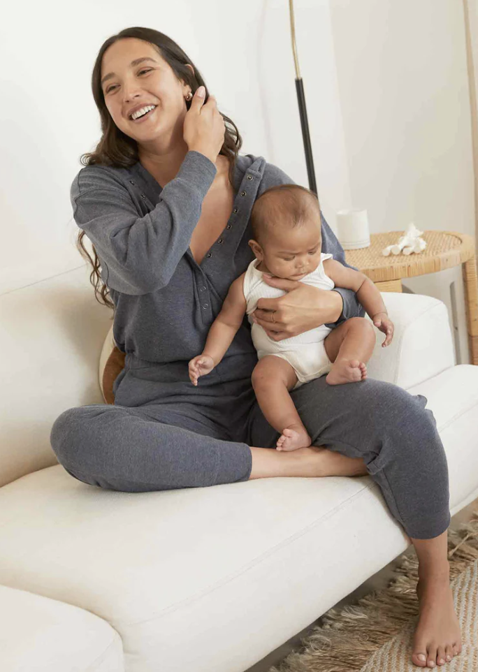 Hatch The Hoodie Nursing Jumpsuit